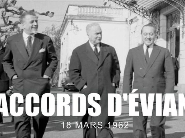 Les 60 ans des accords d'Evian le 18 mars 1962