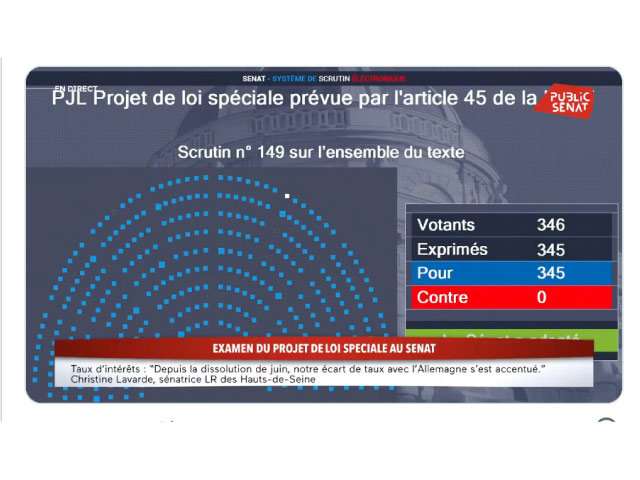 Projet de loi spéciale